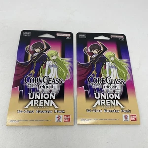 Code Geass: Lelouch of the Rebellion Vol.2 Union Arena Sealed Booster Packs x2 - Bild 1 von 6