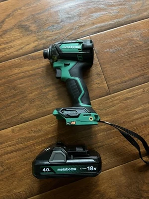 Metabo HPT WH18DC 18V Cordless Triple Hammer Bolt Impact Driver w (1) 4.0ah Batt - Image 1 of 4