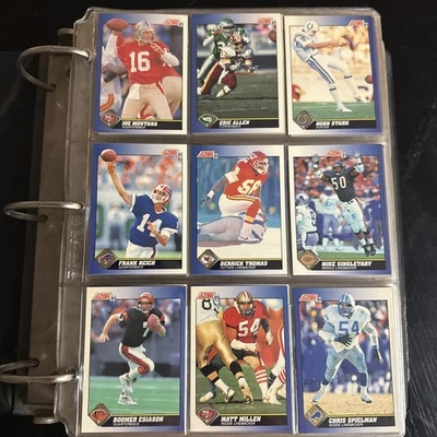 1991 Score Football Card #s 1-229 +Rookies -You Pick- NFL Trading Cards - Image 1 of 4