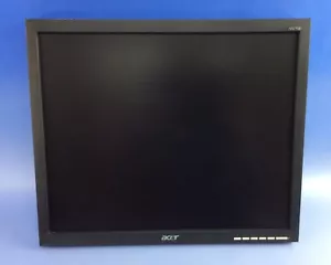 Acer V173 Flat Panel Monitor LCD Display w/ Power & VGA Cables - Picture 1 of 3