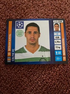 PANINI CHAMPIONS LEAGUE 2013-2014 FIGURE NR 614 NEWSSTAND/MINT BERAM KAYAL