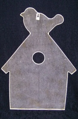 Lone Elm Studios Metal Wall Mount Memo Board Bird House Shabby Yet Chic  - Image 1 of 2