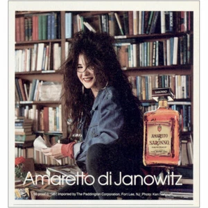 1987 Amaretto: Amaretto di Janowitz Vintage Print Ad - Picture 1 of 1