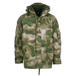 ECWCS Waterproof Windproof Jacket With Removable Fleece ATACS FG Camo Parka NEW - Picture 1 of 2