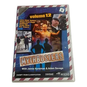 DVD Mythbusters Volumen 12 Adam Savage Jamie Hyneman Probando Mitos Populares - Imagen 1 de 3