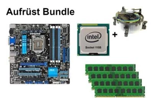 Bundle ASUS P8H67-M Pro + Intel Core i3 i5 i7 CPU + 4GB bis 32GB RAM wählbar - Bild 1 von 12