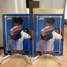 1992 PAT MAHOMES SR. GOLD LEAF ROOKIES Baseball RC # BC-17 Father of QB (x2)