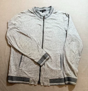 Robert Barakett Sweatshirt Adult XL Gray Full Zip Pocket Sweatshirt Mens. - Picture 1 of 9