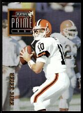 1996 PLAYOFF PRIME FOOTBALL CARD ERIC ZEIER #16 CLEVELAND BROWNS 7727