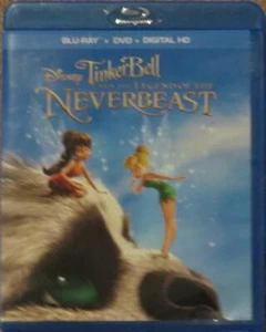 TINKERBELL AND THE LEGEND OF THE NEVERBEAST BLURAY + DVD - Picture 1 of 1