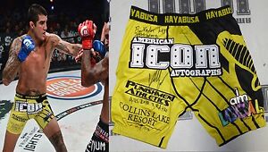 Kendall Grove Signed Bellator 143 Fight Worn Used Shorts Trunks BAS Beckett COA