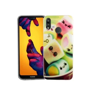 Huawei P20 Lite Etui na telefon Futerał ochronny Marshmallows Cover Bumper Case Ramka Nowe - Zdjęcie 1 z 3