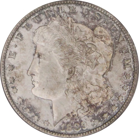 1889-S MS65 Morgan Dollar, PCGS 43062944 Cover
