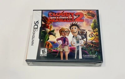 Cloudy With a Chance of Meatballs 2 Nintendo DS BRAND NEW SEALED - Ships Fast - Image 1 of 4