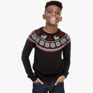 Charter Club Unisex Fair Isle Family Sweater Size 4 - Picture 1 of 5
