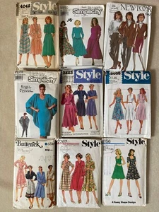 Vintage Sewing Patterns all Original from the Fab! 1960's 70's 80's - Picture 1 of 19