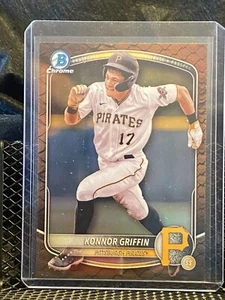 Konnor Griffin 2025 Bowman Chrome - Reptilian Refractor - #86 Pirates - Bild 1 von 2
