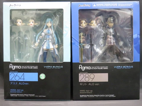 Max Factory FIGMA 264 289 Sword Art Online 2 : Asuna and Kirito ALO ver. set Cover