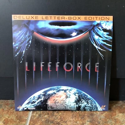 Lifeforce Laserdisc Extended Version Deluxe Letter Box Edition Tobe Hooper Movie - Imagem 1 de 4