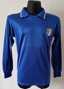 Italy 1986 - 1990 Home football Diadora retro long sleeve jersey size Large - Picture 1 of 7