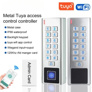 RFID Tuya APP Fingerprint Access Control System Bell Lock Keyboard Wifi Magnetic - Picture 1 of 28