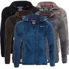 Geographical Norway United Herren Fleece Jacke Hoodie Sweatjacke Sweater NEU