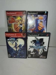PS2 Spiele Konvolut ungetestet Superman, Jax, Soul Caliber, Kingdom Hearts  - Bild 1 von 6