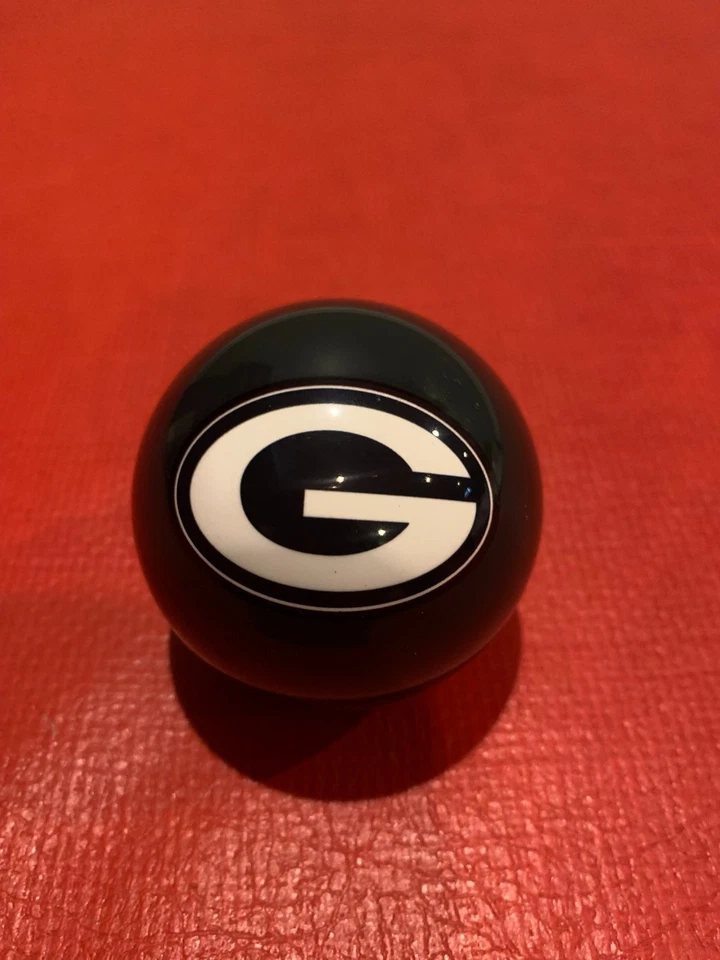 ARAMITH Licensed NFL Green Bay Packers Billiard Pool Cue Ball 8 Ball. FREE SHIPPING !
