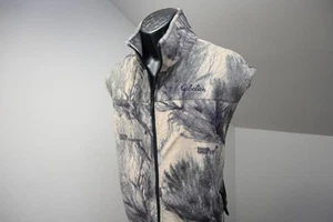 Cabelas Fleece Camo Vest Hunting Performance Camp Trek Mens Size Large NWT - Imagen 1 de 11