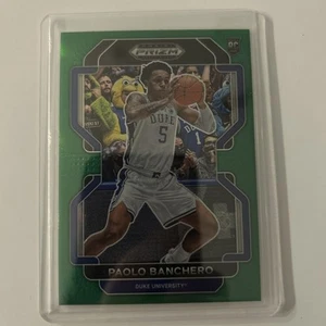 2022-23 Panini Prizm Draft Picks - Green Prizm #52 Paolo Banchero (RC) CGC 10 - Picture 1 of 2