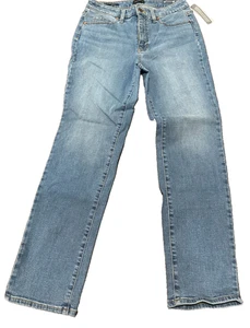 Talbots Women's Petite Straight Leg Jeans High Waist. NWT Size 4P - Afbeelding 1 van 6