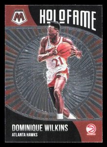 2020-21 Panini Mosaic #19 Holo Fame Dominique Wilkins Insert Atlanta Hawks - Picture 1 of 2