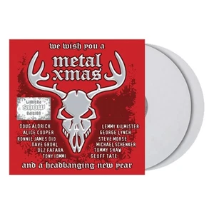We Wish You a Metal Xmas & a Headbanging New Year Snow White 2LP Vinyl Metal - Picture 1 of 8