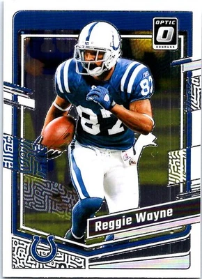 2023 Donruss Optic #80 Reggie Wayne #/15 - Image 1 of 2