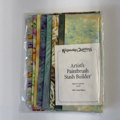 Pincel de recuerdo para artistas de acolchado 8 cuartos de grasa tela de algodón Foto 1 de 4