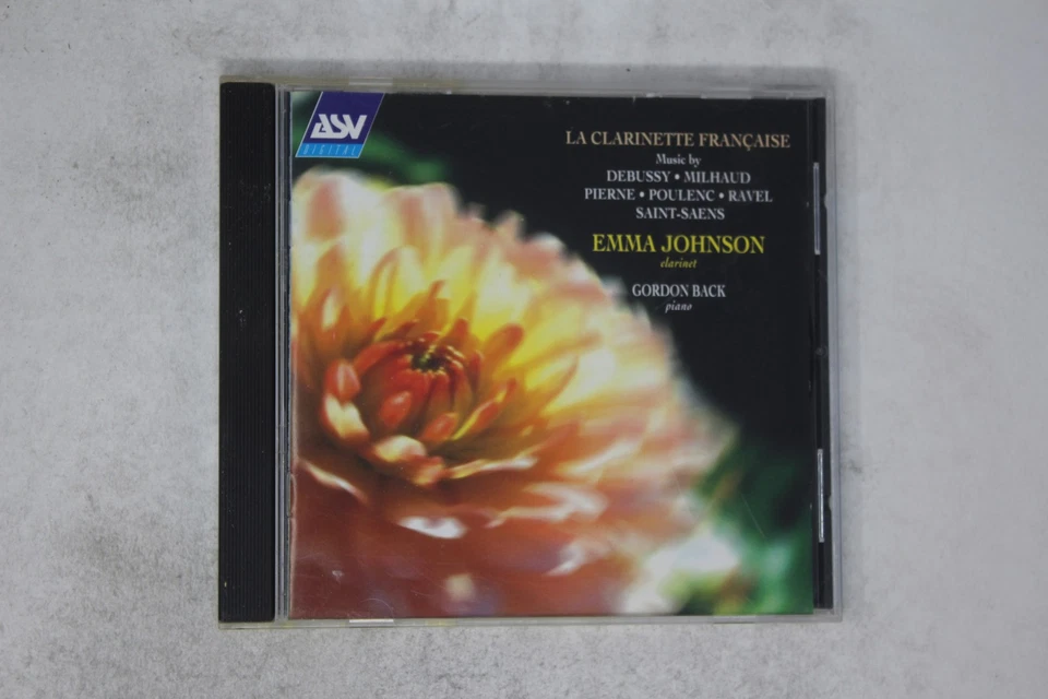 CD La Clarinette Française Emma Johnson Gordon Back Asv Foto 1 de 1