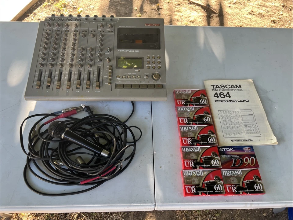 Tascam Portastudio 464 Cassette 4-Track Recorder - Image 1 of 4