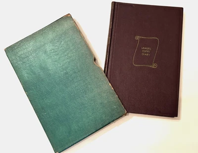1930s SAMUEL PEPYS’ DIARY HC SLIPCASE 3 SIRENS PRESS ART DECO ILL RANDOLPH ADLER Foto 1 de 4