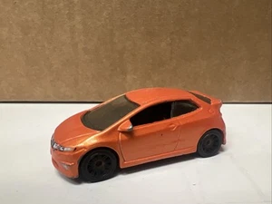 Coche diecast Matchbox 2011 Metro Rides naranja '08 Honda Civic Type R casi nuevo - Imagen 1 de 8