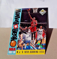 1998-99 MICHAEL JORDAN CHOICE RESERVE CRACKED ICE UD CHOICE #189 NRMT OR BET