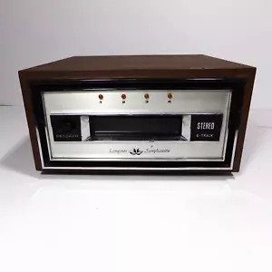 Stereo 8 Track Tape Player LONGINES SYMPHONETTE high duty AC Motor Tested! - Picture 1 of 7