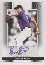 2019 Leaf Perfect Game National Showcase Black /50 Jackson Nezuh #BA-JN1 Auto
