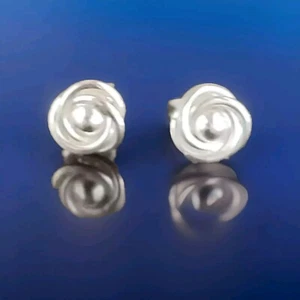 Erick's Sterling Silver Beaded Stud Earrings Taxco.925 - Picture 1 of 6