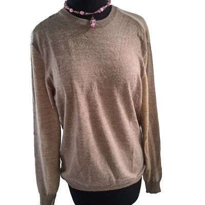 Y2k, Perry Ellis, 100% Wool Pullover Sweater, Long Sleeve,  Large - Image 1 of 4