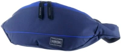 Yoshida PORTER GIRL WAIST BODY BAG (L) MOUSSE Navy 751-18182 MADE IN JAPAN New - Image 1 of 2