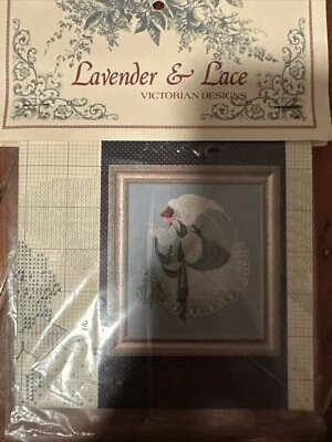 Lavender & Lace Counted Cross Stitch Pattern L&L 22 ICE ANGEL - Image 1 of 2