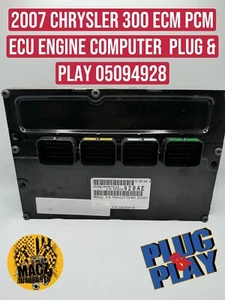 2007 Chrysler 300 ECM PCM ECU Engine Computer  Plug & Play 05094928 - Picture 1 of 3