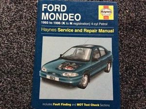 Haynes Handschaltung Ford Mondeo 1993-96 (K bis N Reg) 4Zyl Benzin - Bild 1 von 6