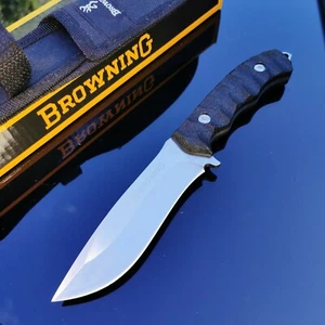  Browning knife Hunting Knife Camping knife Survival Fixed Blade AU Stock - Picture 1 of 4