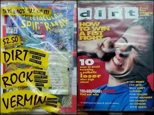 DIRT #2 (1993) embolsado con ESPECTACULAR SPIDER-MAN #195 + Cassette con Beastie Boys - Imagen 1 de 8
